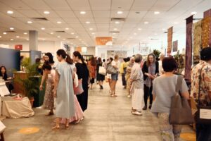 ブティックフェアの会場の様子