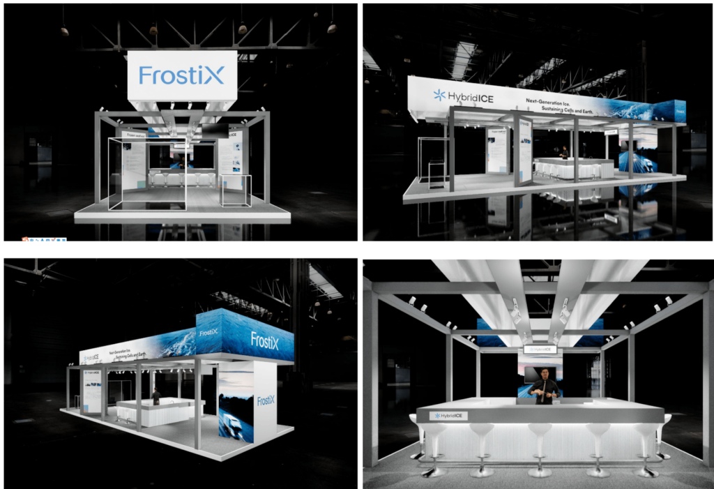 FrostiX社のブースデザイン