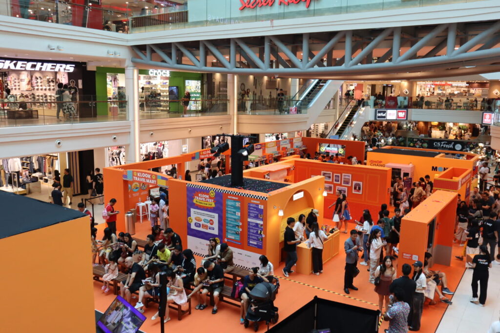 シンガポールの巨大モール Plaza Singapuraで開催されていたとあるポップアップの様子